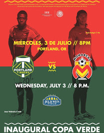 Milagro special deal for Portland Timbers vs. Mexican Monarcas!